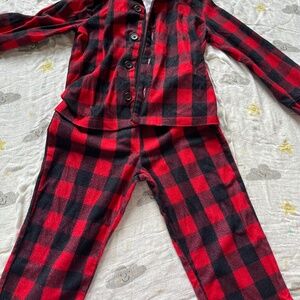 2T christmas pajama sets